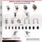 Service Caster 3.5 Inch 316SS High Temp Glass Filled Nylon 1-1/8 Inch Stem Caster Brake, 2PK SS316EX20S3514-GFNSHT-2-TLB-2-118 - alternate 4